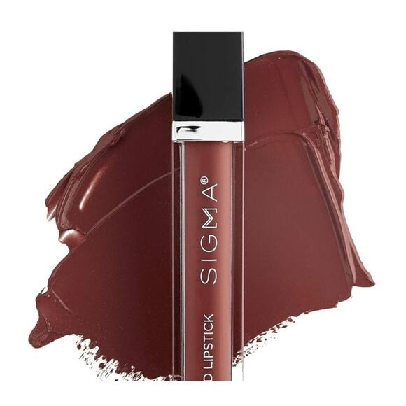 💄 Sigma Beauty Liquid Lipstick Dapper Satin-Matte Lip Color Lip Gloss Vegan NWT - Picture 1 of 6